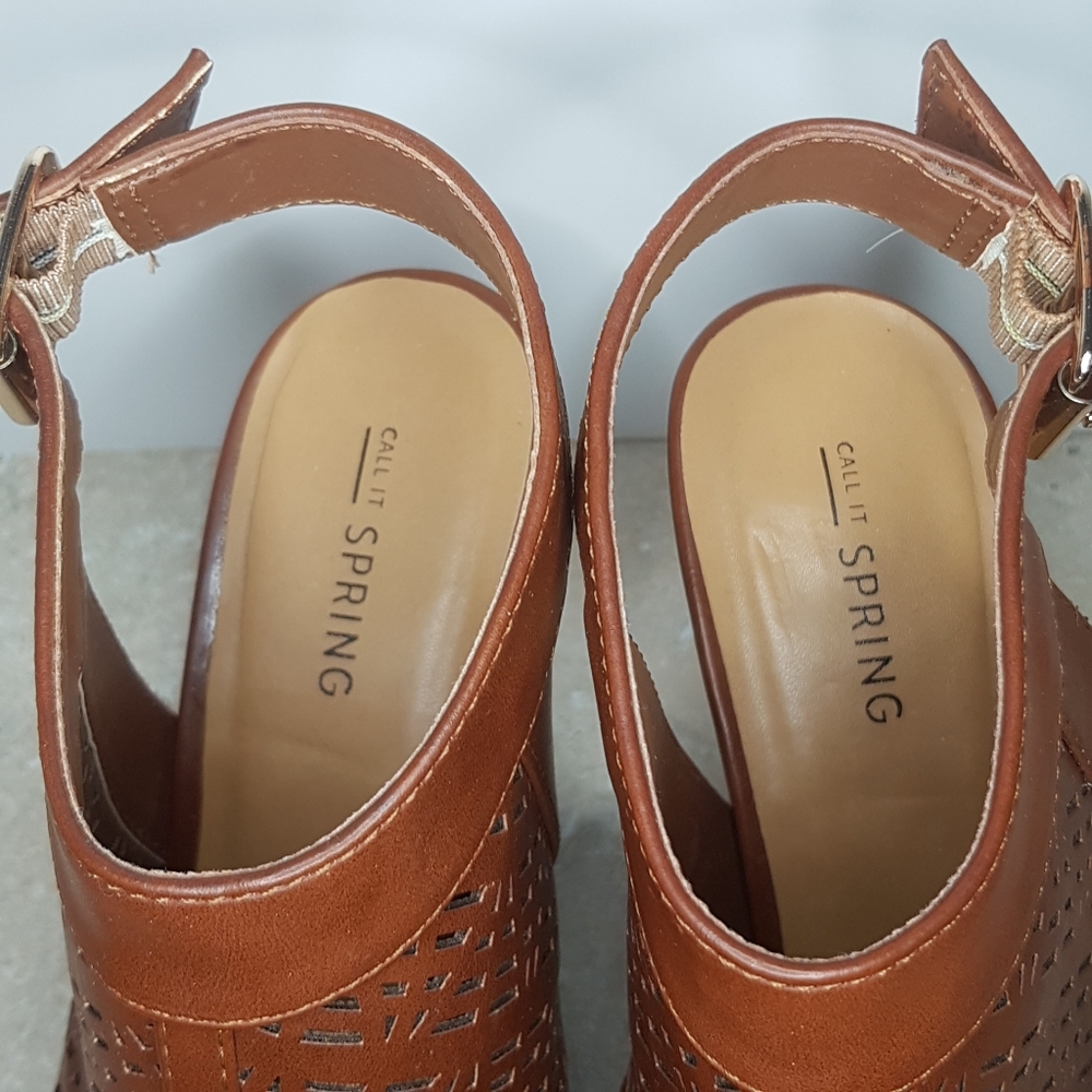 Call It Spring Peep Toe Heels - Picture 5 of 8